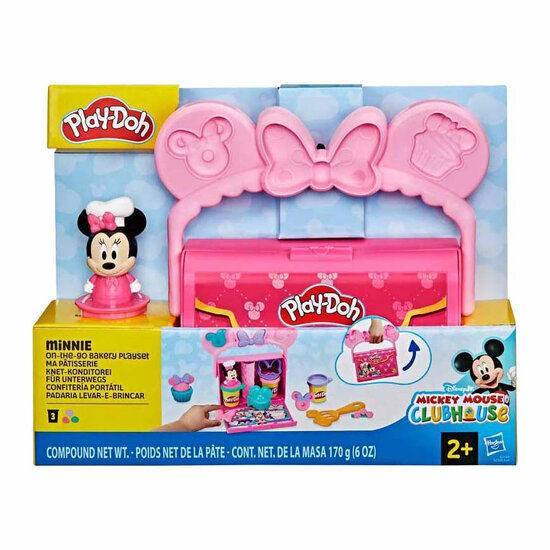 Play-Doh  Disney Junior Bakkerij Speelset - 3 Kleipotjes