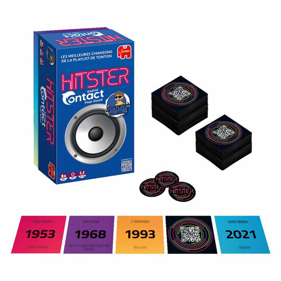Jumbo Hitster Radio Contact Muziekspel