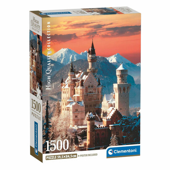 Clementoni Legpuzzel Neuschwanstein - 1500st.