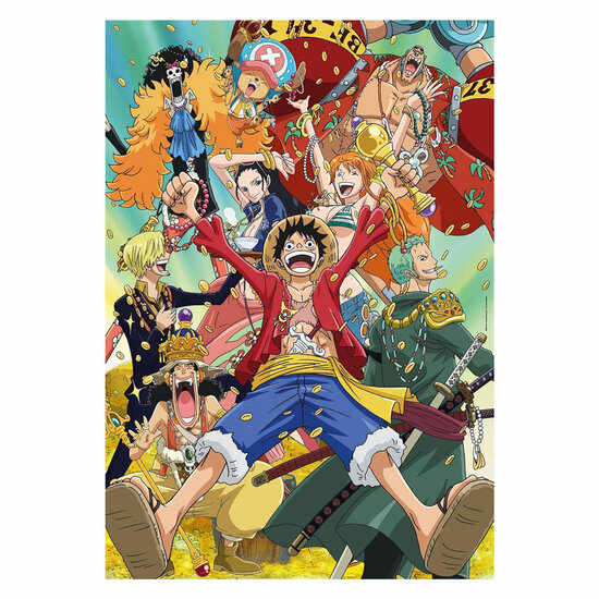 Clementoni Legpuzzel One Piece Luffy - 1000st.