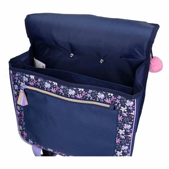 Milky Kiss Flower Bomb Trolley-Boekentas