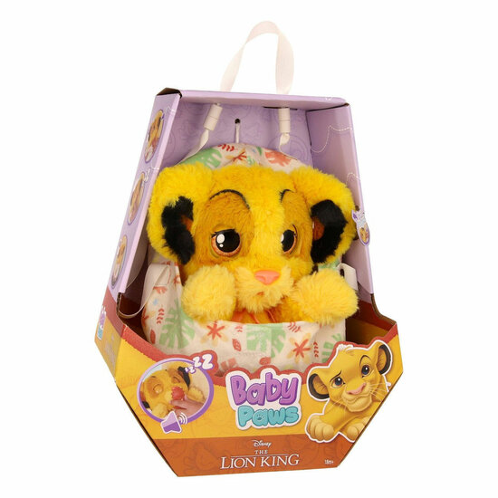 Baby Paws Simba Interactieve Knuffel - 20cm