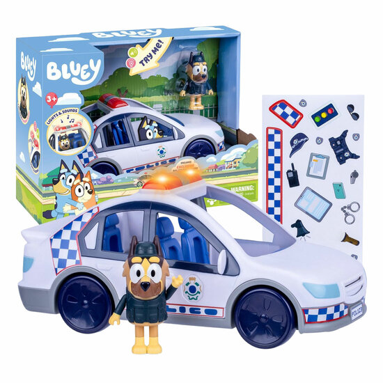 Bluey Politieauto met Licht &amp; Geluid