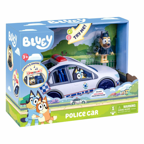 Bluey Politieauto met Licht &amp; Geluid