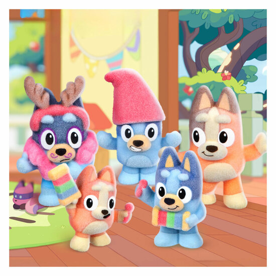 Bluey Fuzzies Verzamelfiguren Verrassingsset - 3 Figuurtjes
