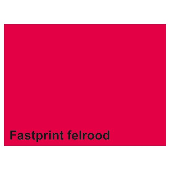 Kopieerpapier Fastprint A4 160gr felrood 50vel