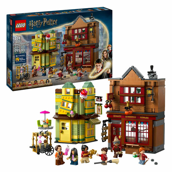 LEGO Harry Potter 76452 Zwik &amp; Zwachtels Zwerkbalpaleis en i