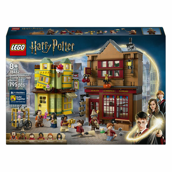 LEGO Harry Potter 76452 Zwik &amp; Zwachtels Zwerkbalpaleis en i