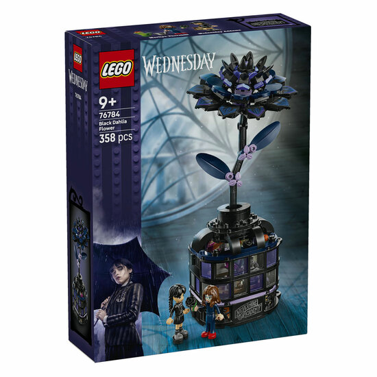 LEGO Wednesday 76784 Zwarte dahlia