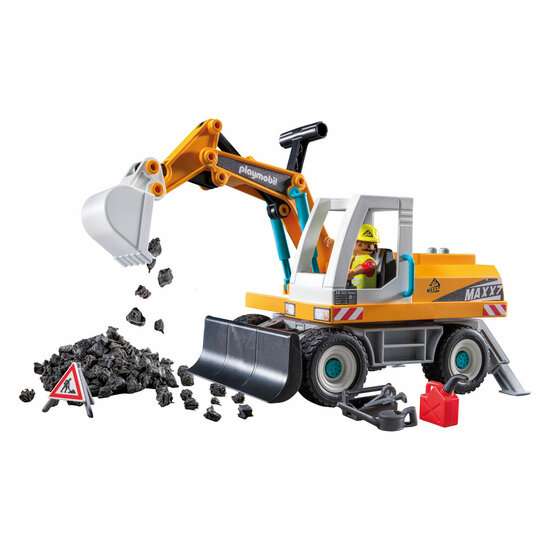 Playmobil Action Heroes Grote Graafmachine - 71749