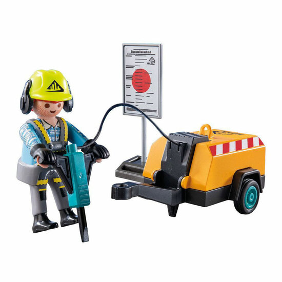 Playmobil Action Heroes Bouwvakker - 71752