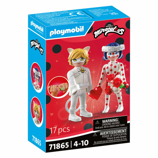 Playmobil Miraculous Droombruiloft van Ladybug &amp; Cat Noir - 71865