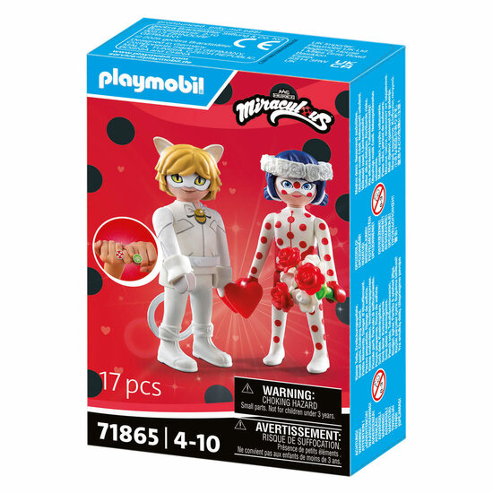 Playmobil Miraculous Droombruiloft van Ladybug &amp; Cat Noir - 71865