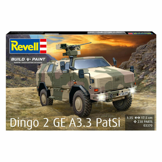 Revell Modelbouwpakket Dingo 2 GE A3.3 PatSi 1:35 - 238dlg.