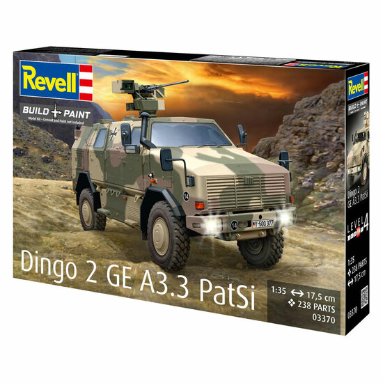 Revell Modelbouwpakket Dingo 2 GE A3.3 PatSi 1:35 - 238dlg.