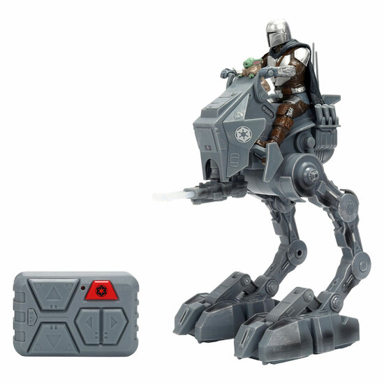 Jada RC Bestuurbare Star Wars AT-RT met Licht en Geluid - 29cm