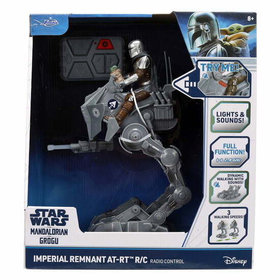 Jada RC Bestuurbare Star Wars AT-RT met Licht en Geluid - 29cm