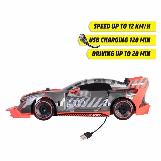 Dickie RC Audi S1 E-Tron Quattro Drift Car, RTR