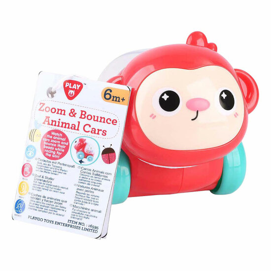 Playgo Zoom &amp; Bounce Dierenauto