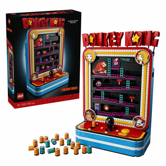 LEGO Super Mario 72051 Donkey Kong Arcadekast