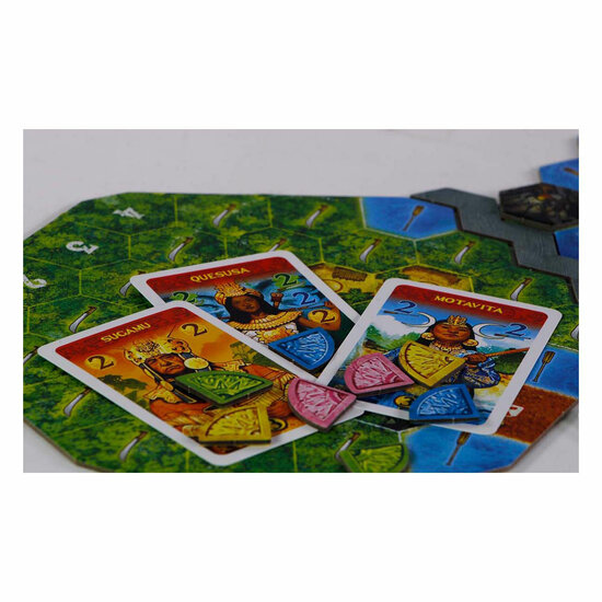 999 Games De Zoektocht naar El Dorado: Gevaren &amp; Muisca Uitbreiding Bordspel - Foto 6