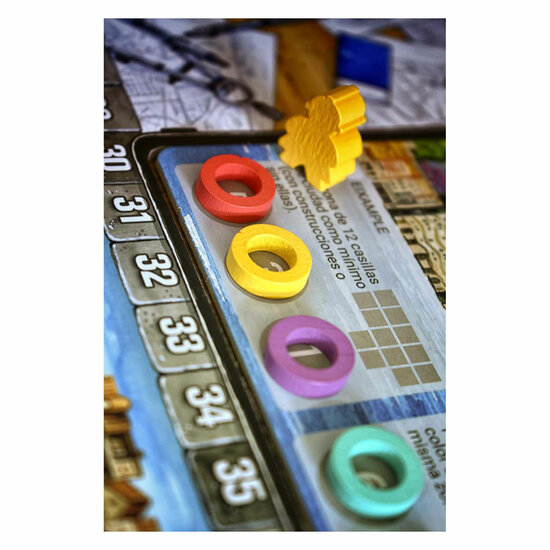 999 Games Cities Bordspel - Foto 6