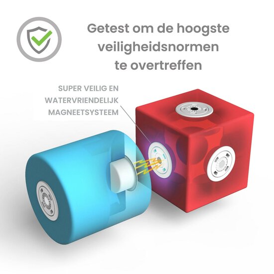 Blockaroo Magnetische Foam Blokken Robot Box, 10dlg. - Foto 9