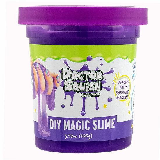 Doctor Squish Slijm Value Pack - Groen en Paars, 240 gram - Foto 5