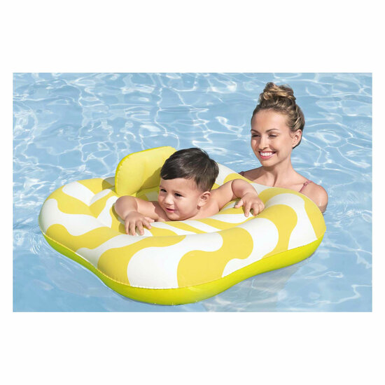 Bestway Zwemzitje Comfort Plush Wavy Square, 1-2 jaar - Foto 13