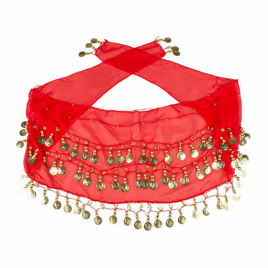 Belly Dance Set Rood, 3dlg. - Foto 5