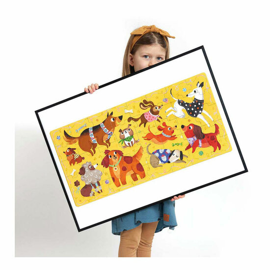 Banana Panda - Ik Hou van Honden Puzzel - 60st. - Foto 5