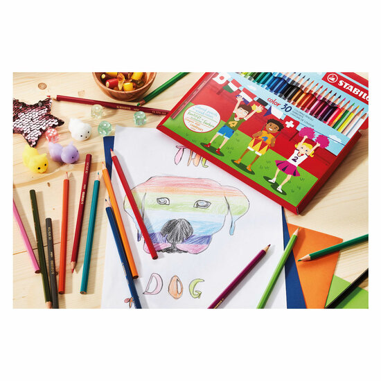 STABILO color - Kleurpotlood - Set Met 24 Stuks - Foto 5