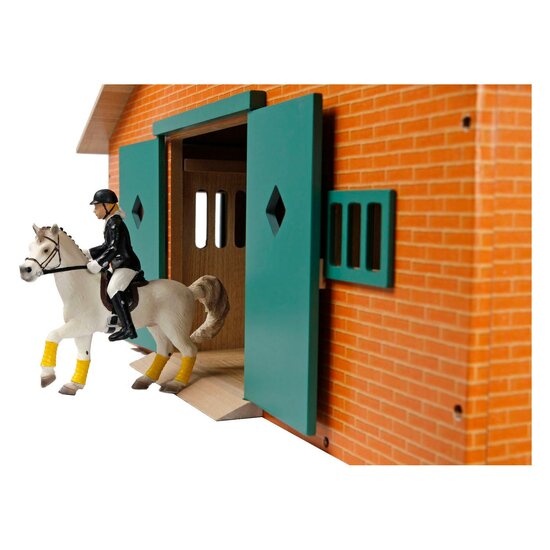 Kids Globe Paardenstal met 7 boxen, 1:24 - Foto 5