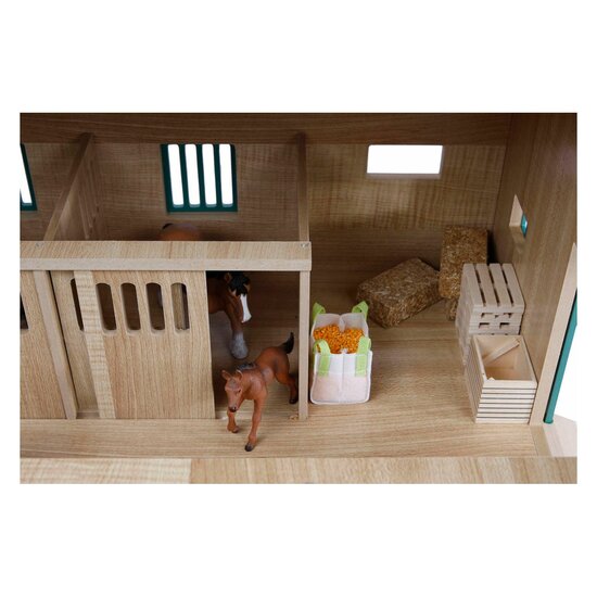 Kids Globe Paardenstal met 7 boxen, 1:24 - Foto 6
