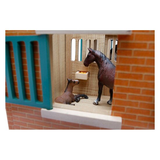 Kids Globe Paardenstal met 7 boxen, 1:24 - Foto 7