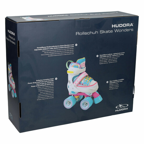HUDORA Verstelbare Rolschaatsen Skate Wonders, mt 32-35 - Foto 7