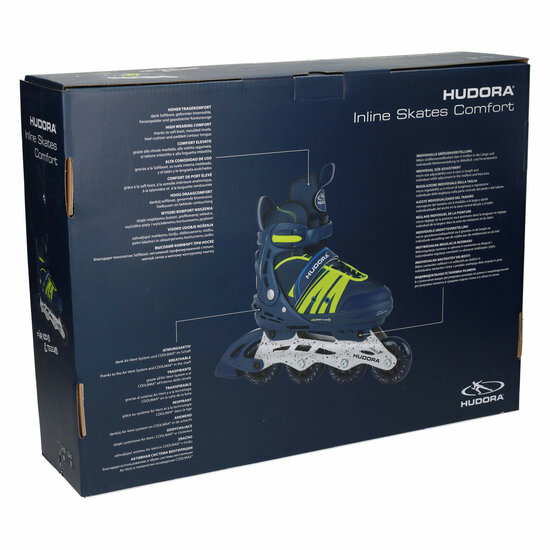 HUDORA Skeelers Comfort Blauw, mt 29-34 - Foto 8