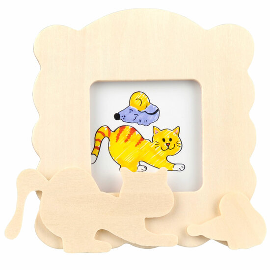 Goki Kleur je eigen Houten Fotolijstje - Foto 5