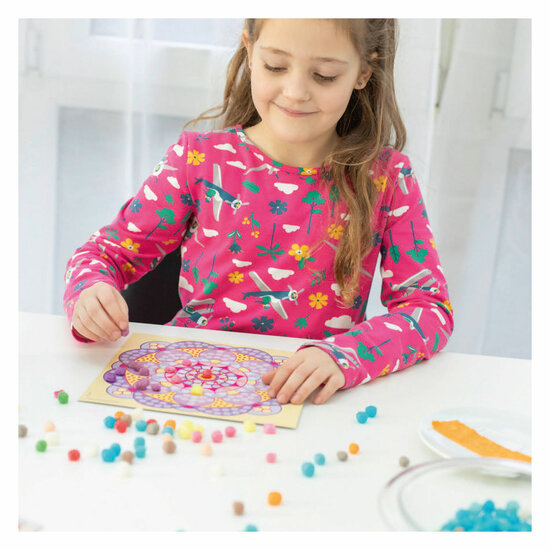 PlayMais Mosaic Kaarten Versieren Trendy Mandala - Foto 6