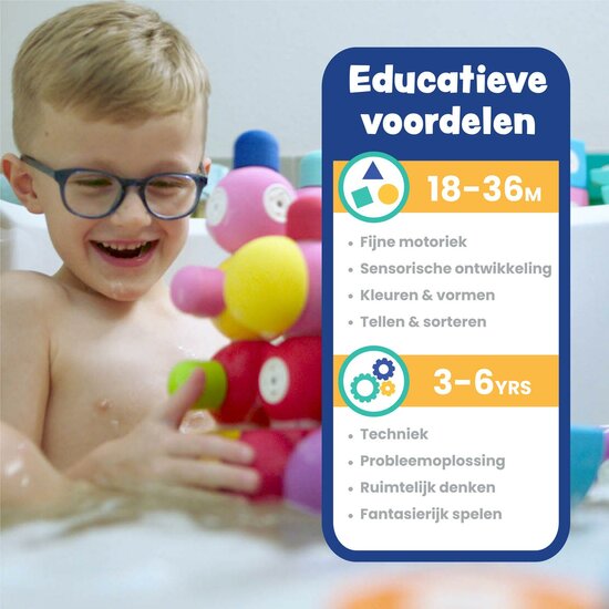 Blockaroo Magnetische Foam Blokken Robot Box, 10dlg. - Foto 6
