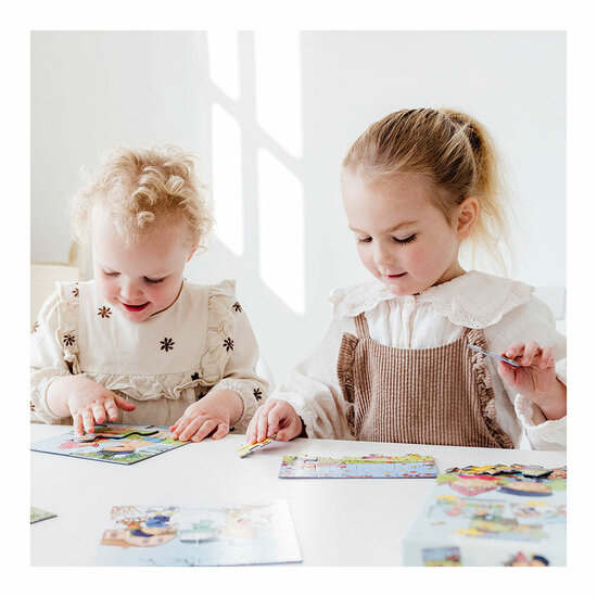 Fien &amp; Teun Puzzel 4in1 - Foto 5