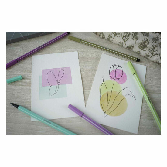 STABILO Pen 68 - Viltstift - Set Met 10 Stuks - Foto 5