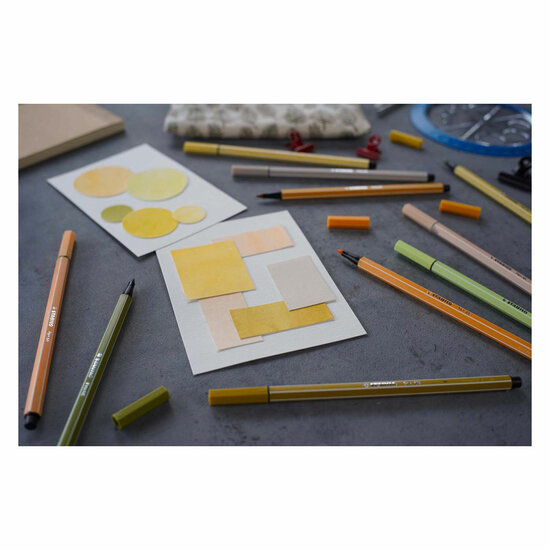 STABILO Pen 68 - Viltstift - Set Met 10 Stuks - Foto 6