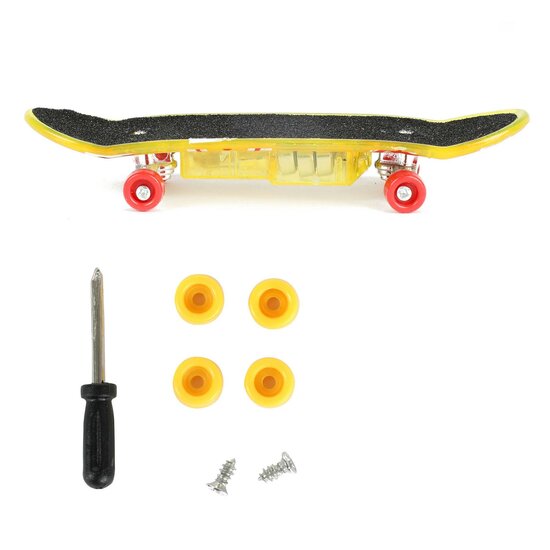 Vinger Skateboard met Licht en Extra wielen - Foto 10