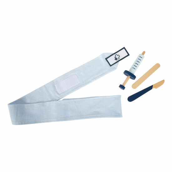 Small Foot  -  Dokterstas met Houten Dokter Accessoires, 18dlg. - Foto 7