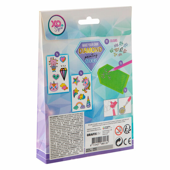 Maak je eigen Diamond Painting Stickers, 12dlg. - Foto 5