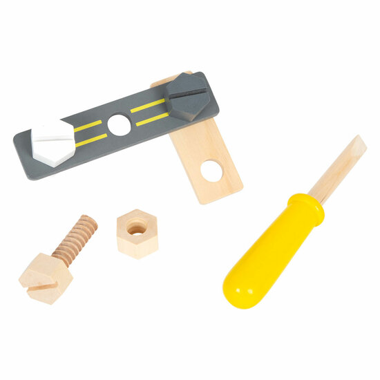 Small Foot  -  Gereedschapsriem met Houten Gereedschap Miniwob - Foto 5