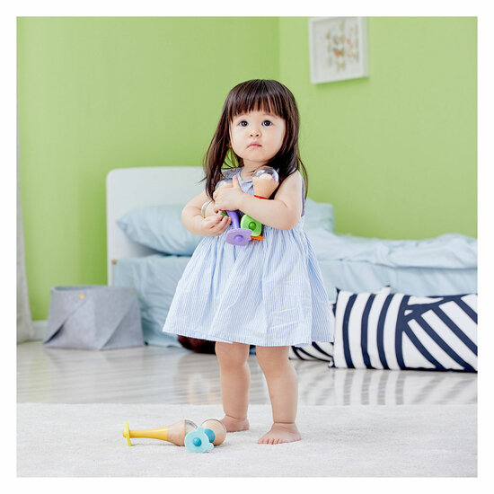 Classic World Houten Regenboog Maracas - Foto 6