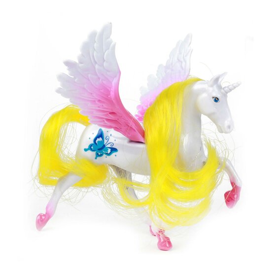Dream Horse Eenhoorn Speelfiguur Pegasus met Borstel - Foto 5
