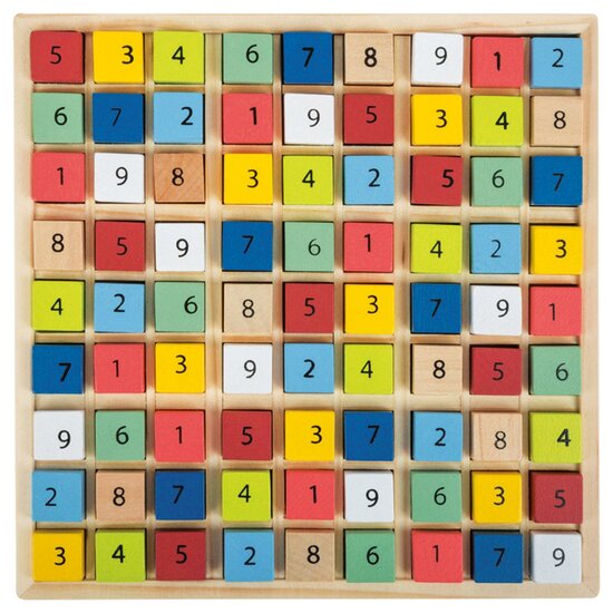 Small Foot  -  Houten Sudoku Spel Kleur, 82dlg. - Foto 5